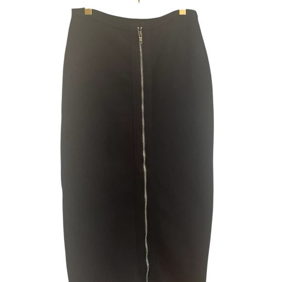 Forever 21 Black Pencil Skirt Women’s XS Full Length Zipper Desk to Dinner - Picture 6 of 6